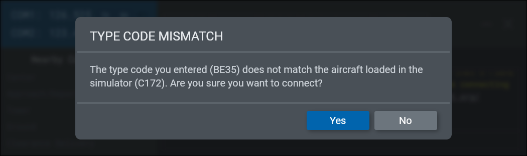 Type Code Mismatch