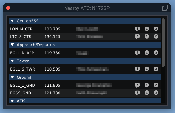 Nearby ATC