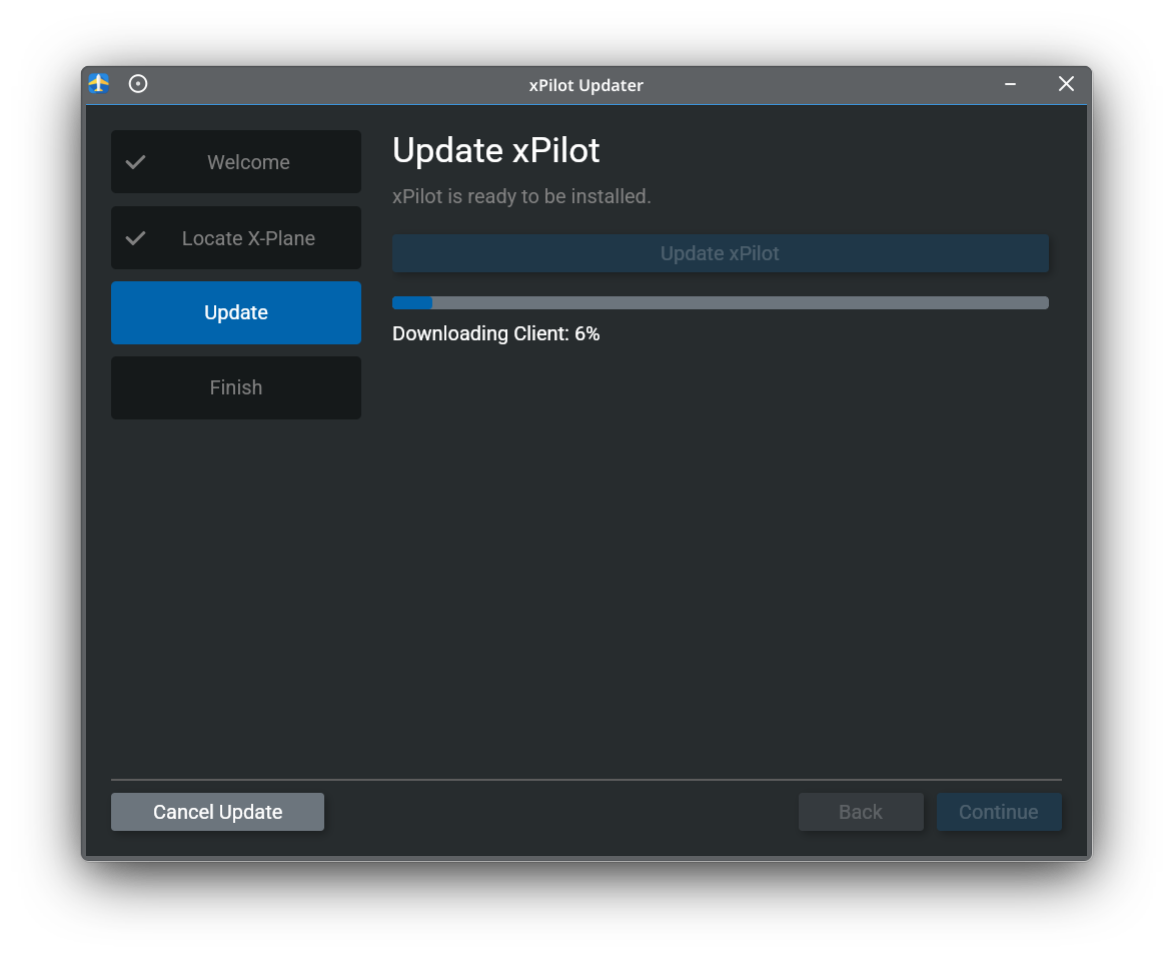Update Progress